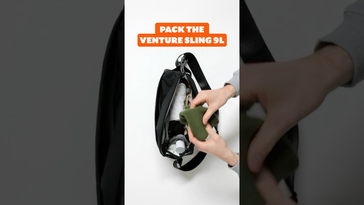 Pack the Venture Sling 9L with us 🏔️
