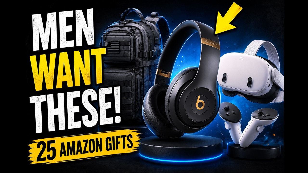 25 Best Gifts for Men He'll Actually Use 🎁 (Amazon Gift Guide)