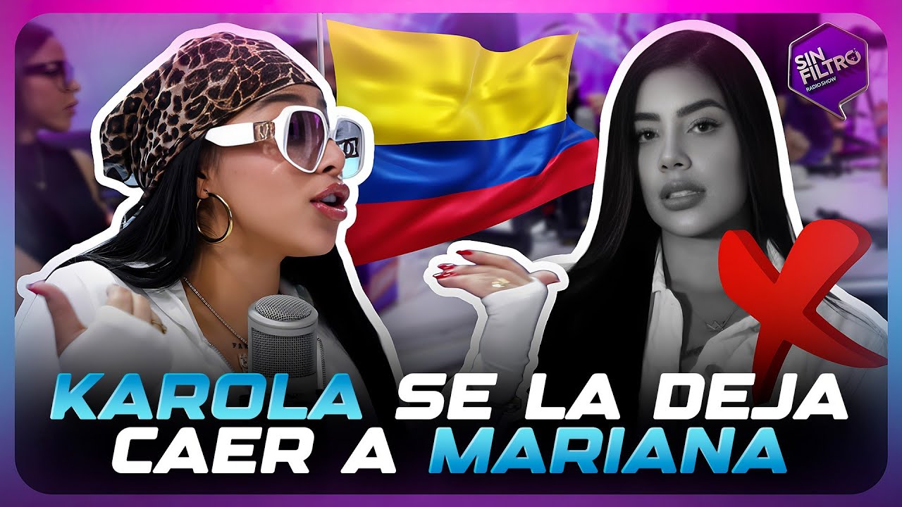 KAROLA SE LA DEJA CAER A MARIANA ZAPATA: “NO ES VERDADERA REPRESENTACIÓN DE COLOMBIA”