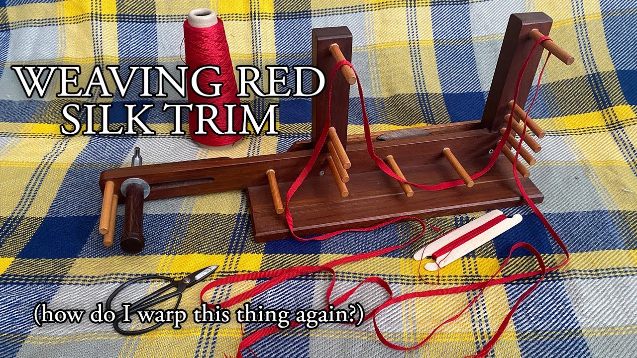 Red Silk Trim: An Exploration of Narrow-Ware Weaving