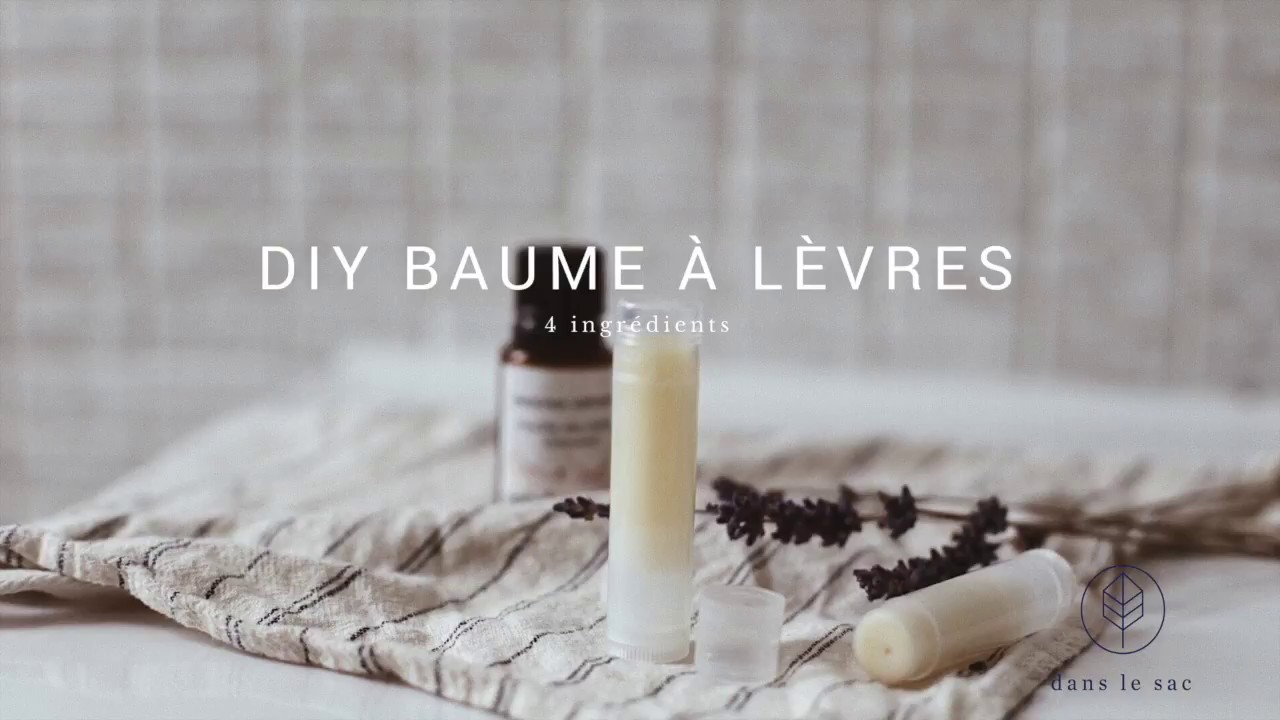 DIY baume à lèvres