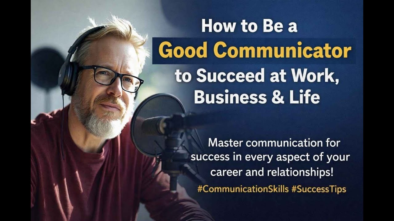 How to Be a Good Communicator | Communication Skills for Success at Work, Business & Life