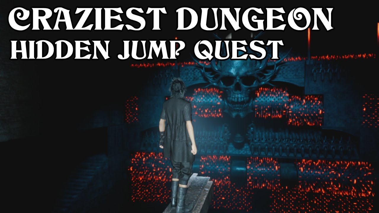 FINAL FANTASY XV - MOST INSANE DUNGEON EVER (Pitioss Dungeon)