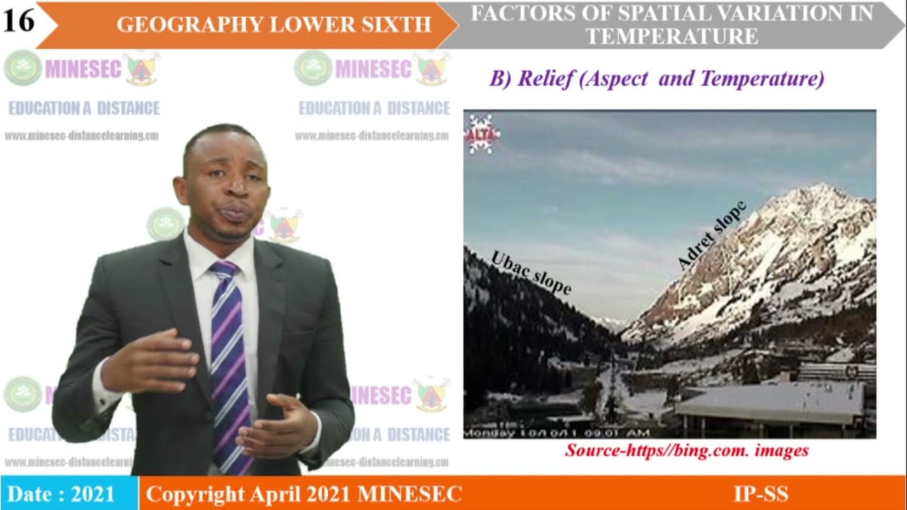 IP-SS GEOGRAPHY Lower Sixth Lesson 4 Variation of temperature with Latitude