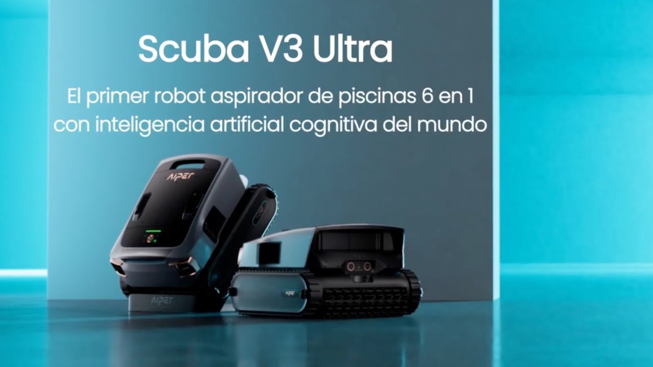 Aiper Scuba V3 Ultra All in One Vision AI Robot para Piscinas