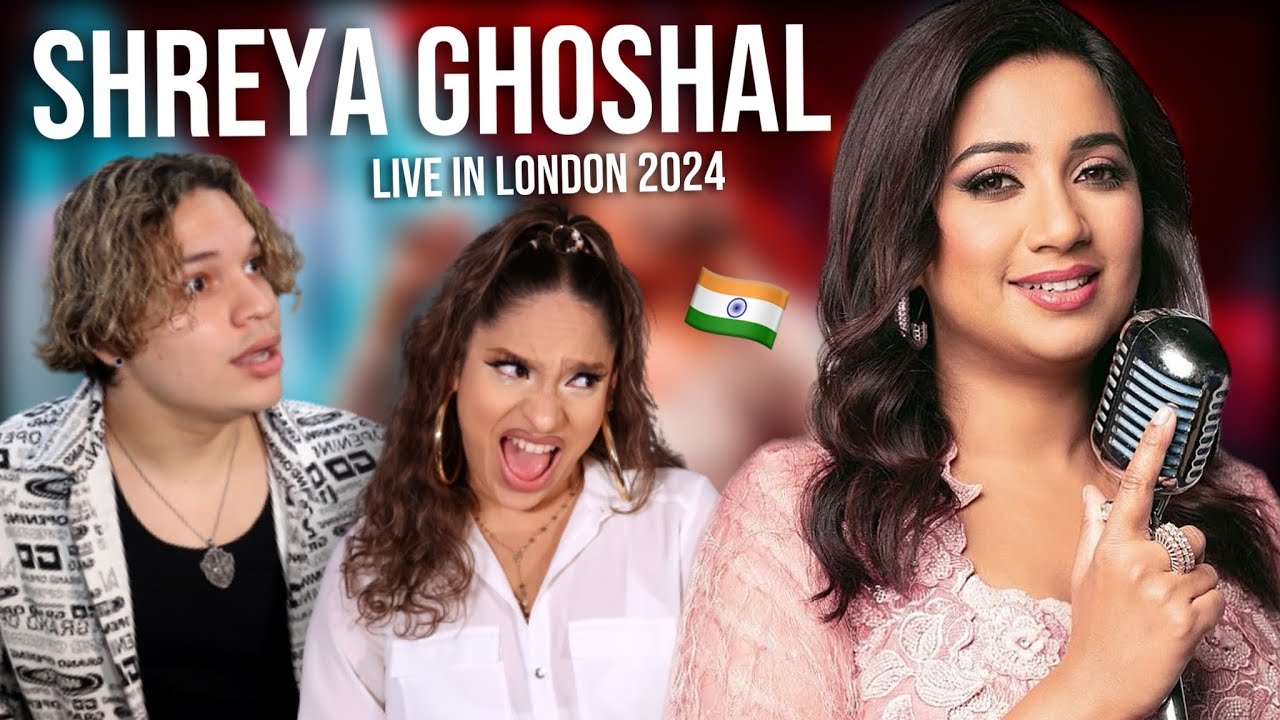 How can she sound like that!? Waleska & Efra React to Shreya Ghoshal Live in Wembley!