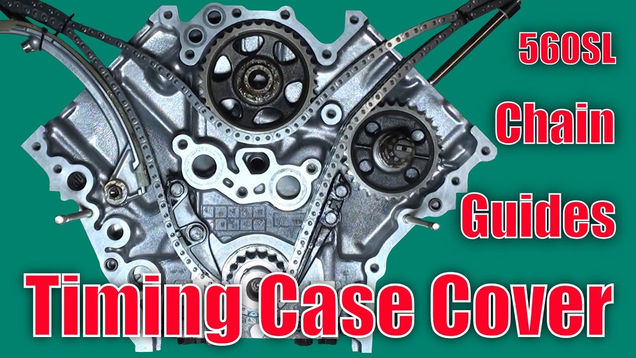 560SL - Installing The Timing Cover, Chain, Lower Guides and Sprockets