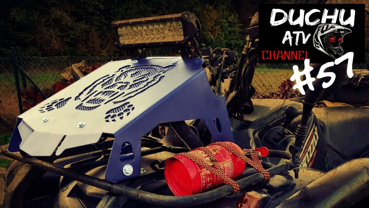 DuchuATV | Jak wynieść chłodnicę w quadzie? | Wymiana płynu chłodniczego Yamaha Grizzly | Chłodnica