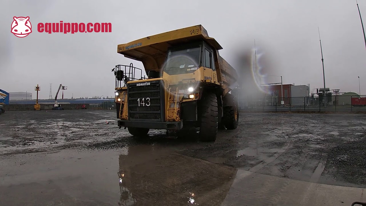 Used Komatsu HD465-7 | Used Rigid Dump Truck | equippo.com | Used heavy equipment