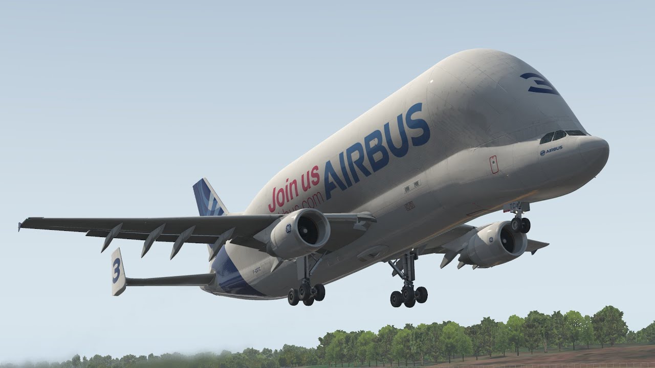 iniBuilds Airbus A300-600ST Beluga | REAL 737 Captain LIVE | X-Plane 11