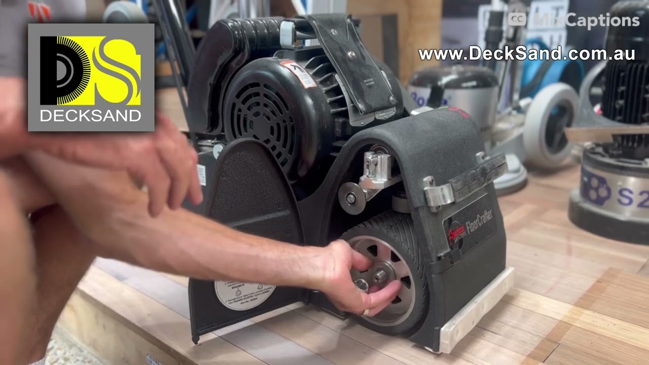 Removing Sanding Drum from FloorCrafter