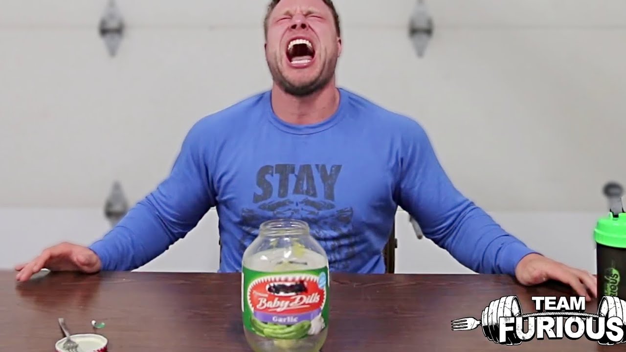 BIG JAR of PICKLES CHALLENGE (Costco Size)