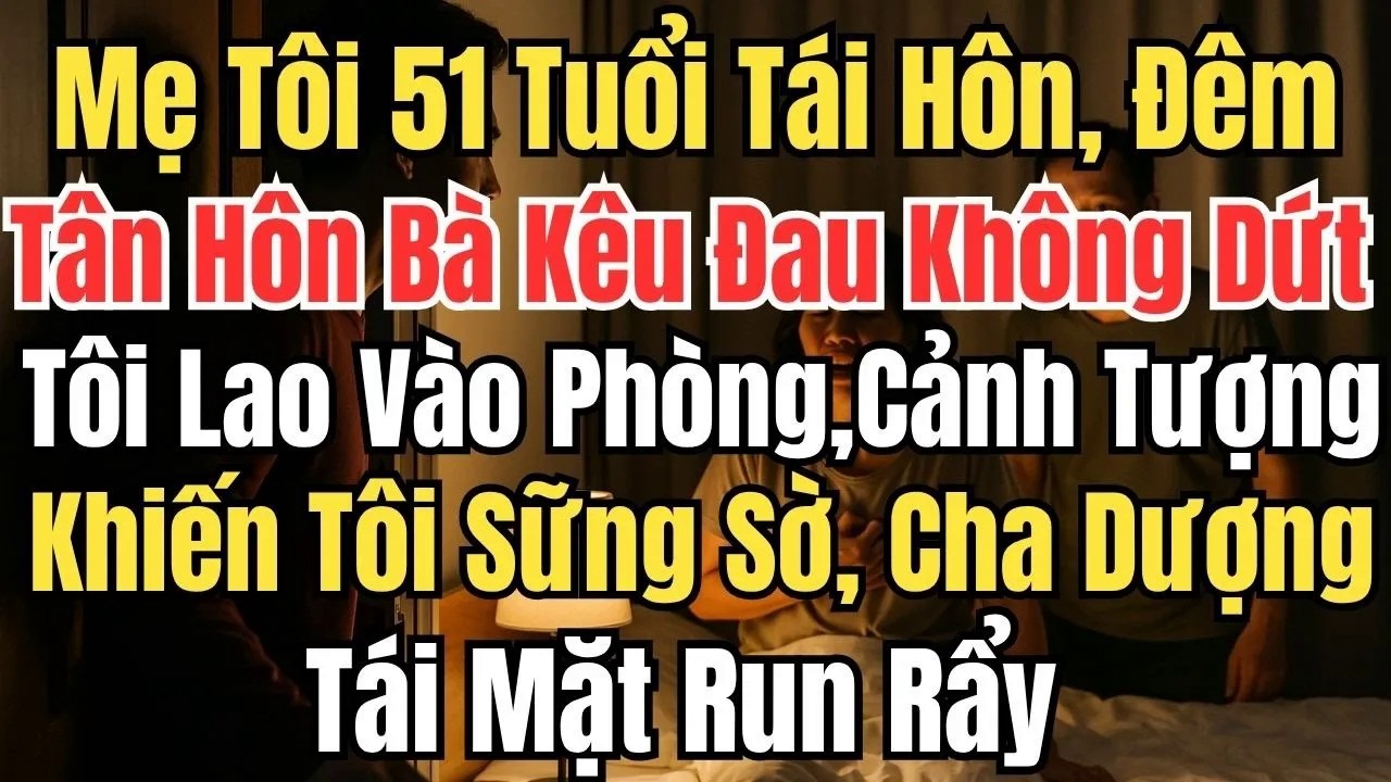 Mẹ Tôi 51 Tuổi Tái Hôn, Đêm Tân Hôn Nghe Tiếng Bà Kêu Đau, Tôi Lao Vào Phòng, Cảnh Tượng Khiến Tôi