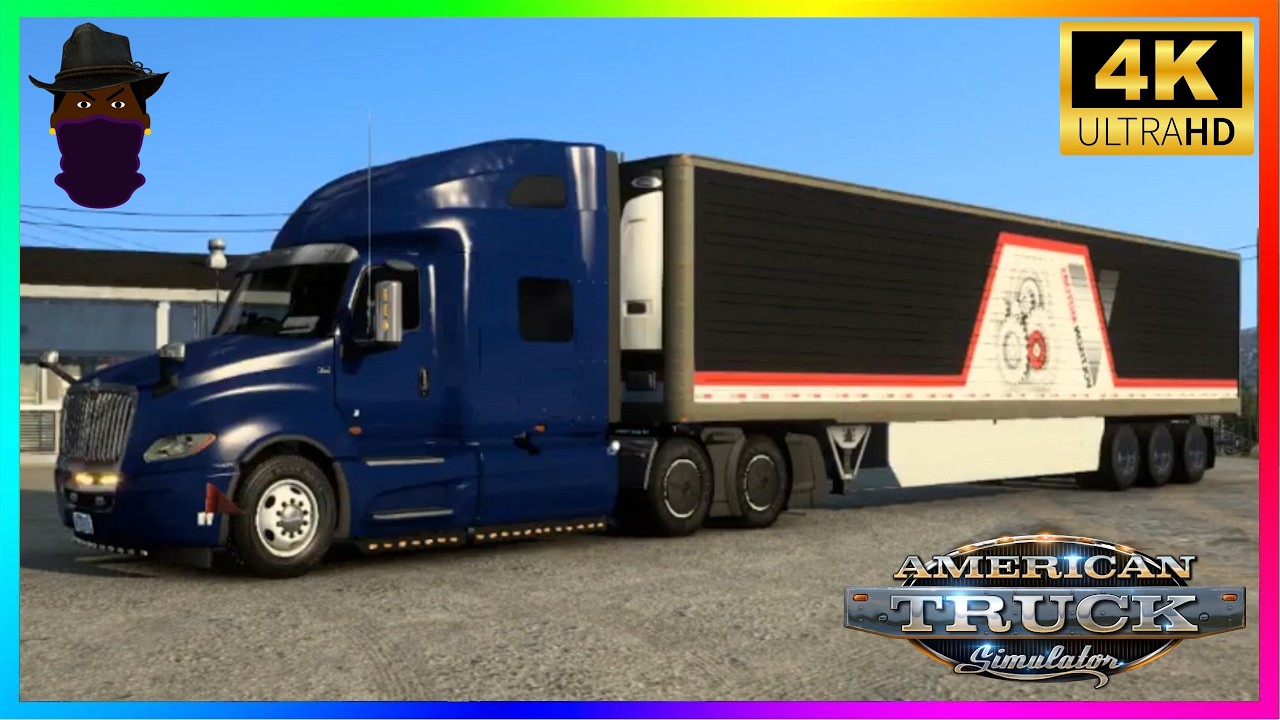 American Truck Simulator Delivery Tires (138) 2022 🎮 ⁴ᴷ⁶⁰