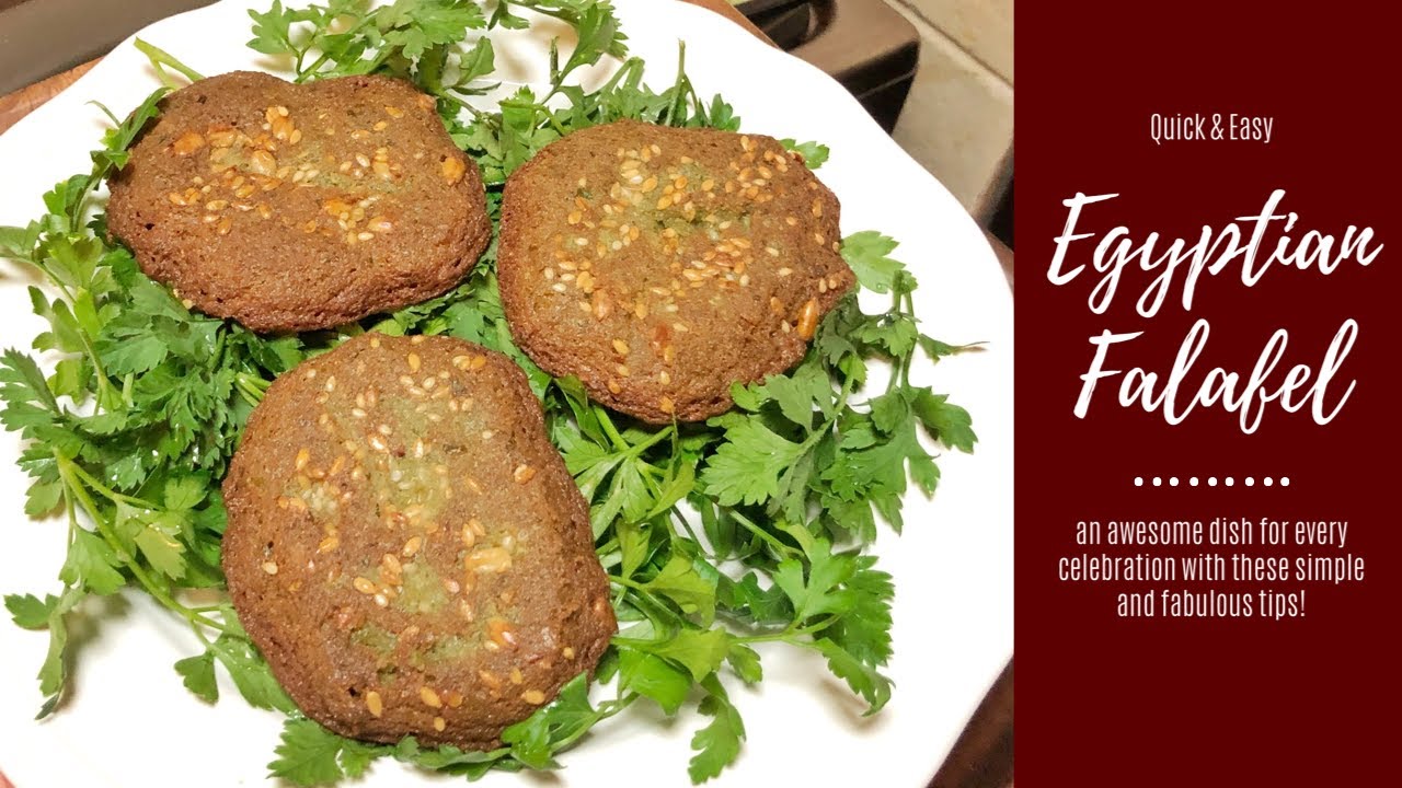 EGYPTIAN FALAFEL | فلافل مصرية