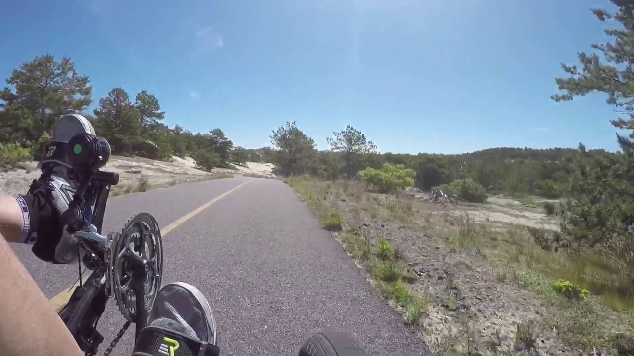 Riding the Province Lands Trail on Cape Cod