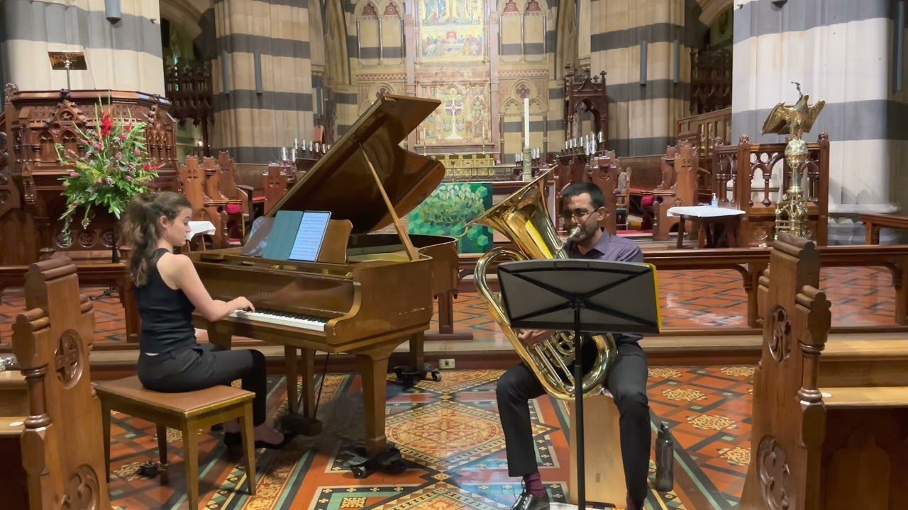 Sonata in G Minor - Henry Eccles (Tuba & Piano)