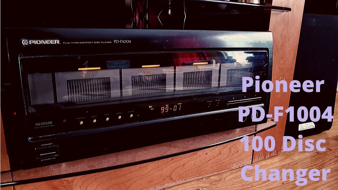Pioneer PD F1004 100 disc cd changer,Fix and overview 2