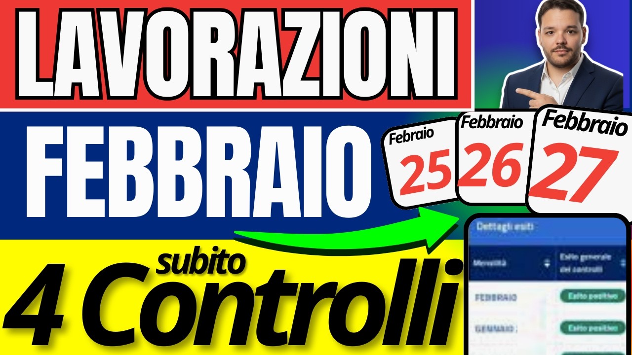 🔴 PAGAMENTI ADI SFL AUU ✅ LAVORAZIONI 👉 4 CONTROLLI DA FARE SUBITO PER EVITARE SORPRESE!