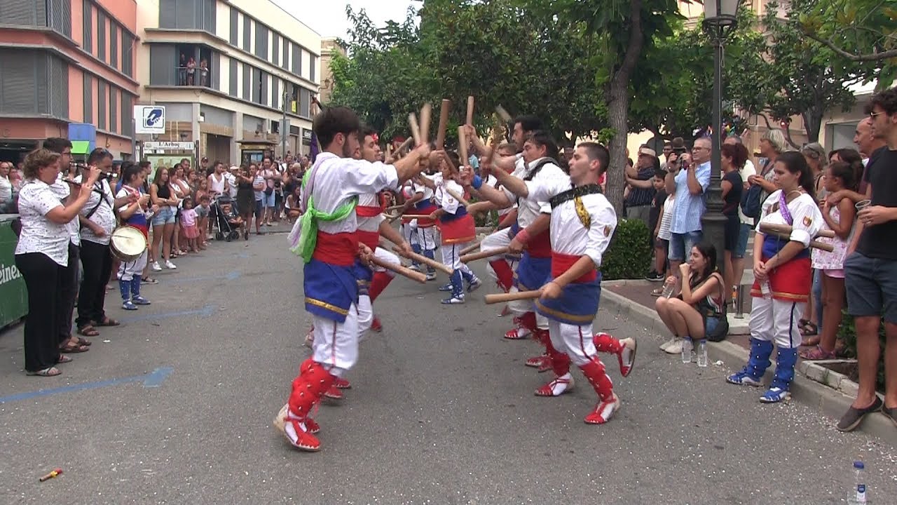 Festes de L'arboç 2018...Ball de Bastons & Ball de Pastorets..