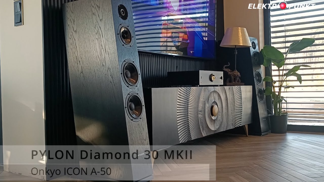 Pylon Audio Diamond 30 MKII + Onkyo ICON A-50 Kolejny zadowolony klient - Kolumny Wzmacniacz Stereo