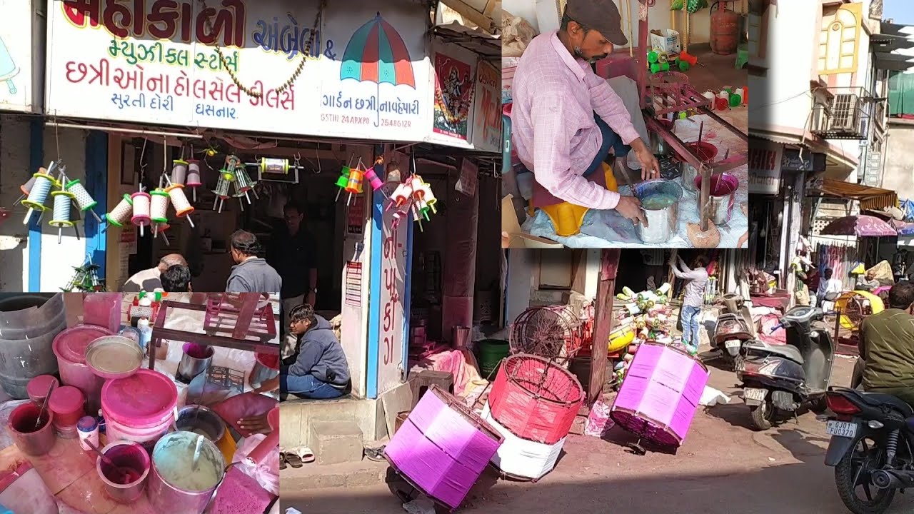 Best place for Manjha Dori colour in ahmedabad with full Process