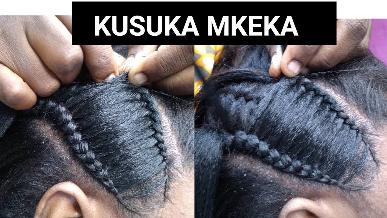 Jinsi ya kusuka MKEKA na YEBO ACHIA STYLE