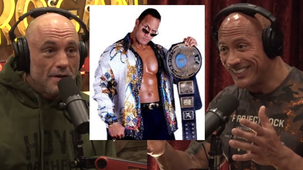 JRE | How The Rock started his Wrestling Career!