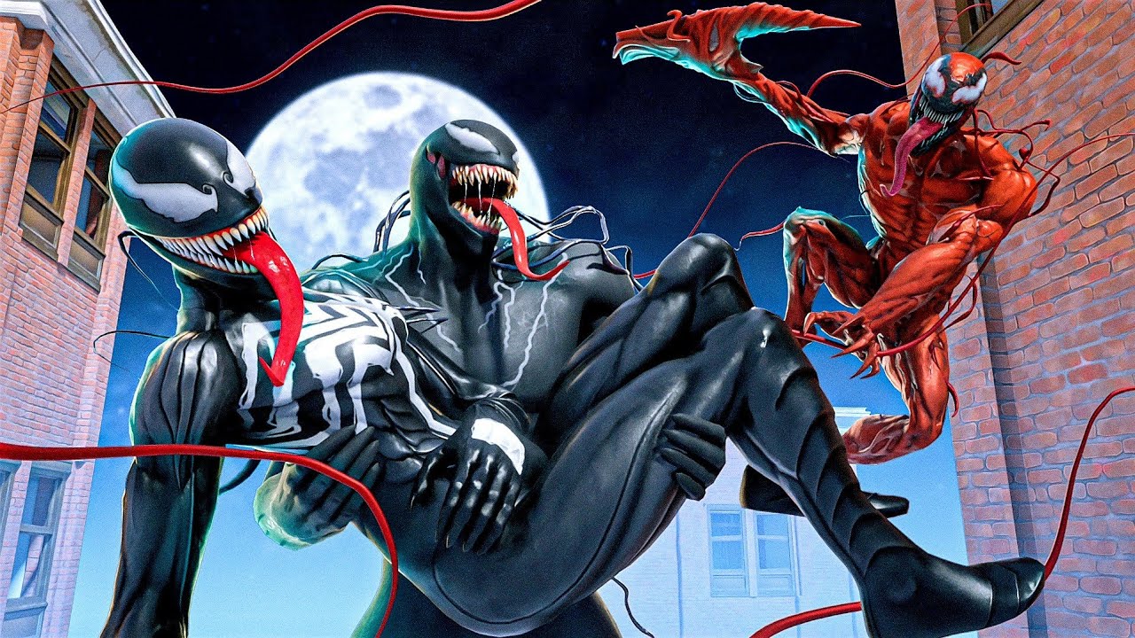 VENOM SAVES SHE VENOM from CARNAGE.... Fortnite Season 8