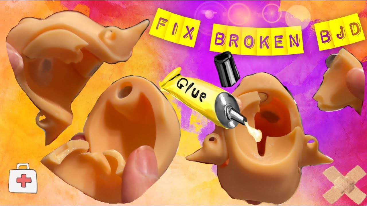 How I Fix My Broken BJD Head!