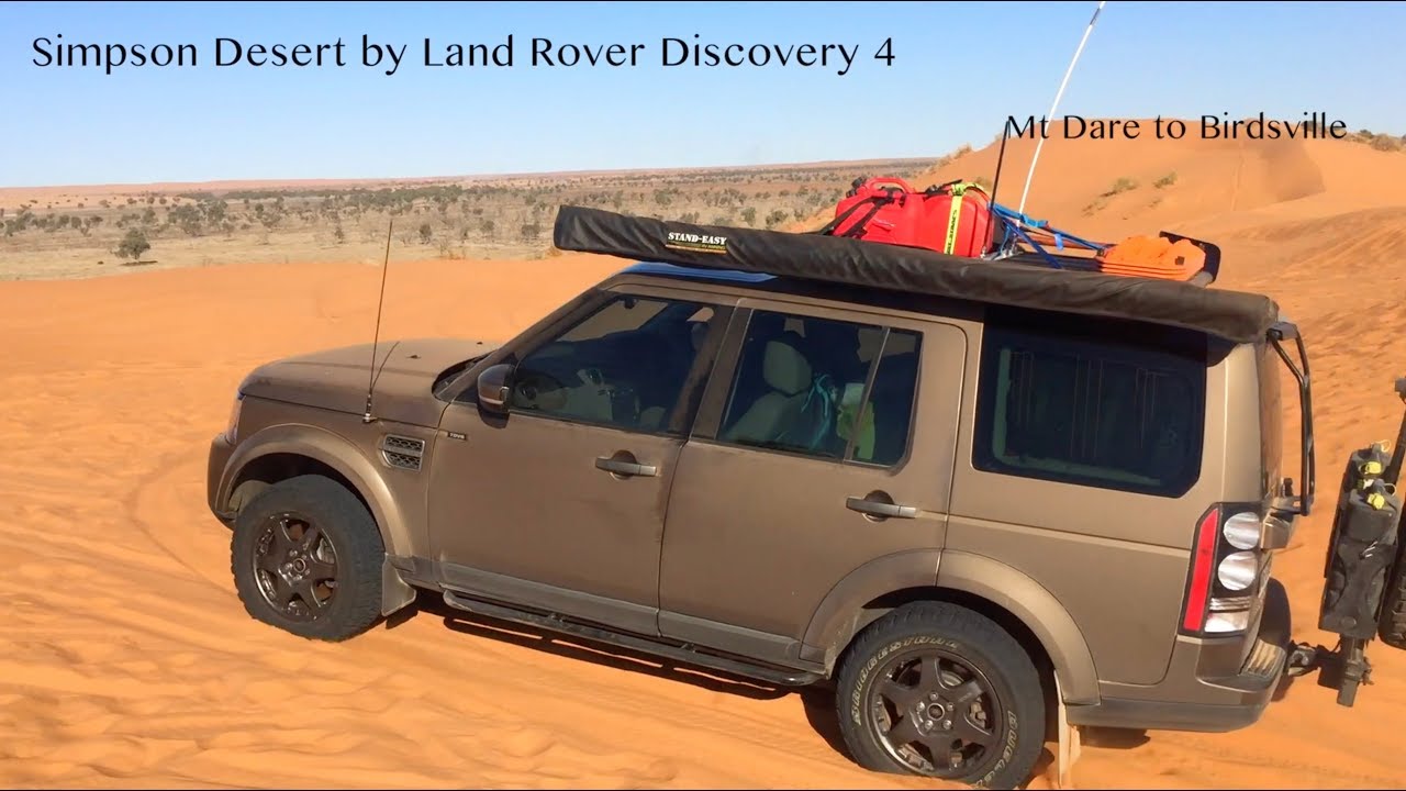 Simpson Desert Crossing by Land Rover Discovery 4 (LR4). Part 1 of 2