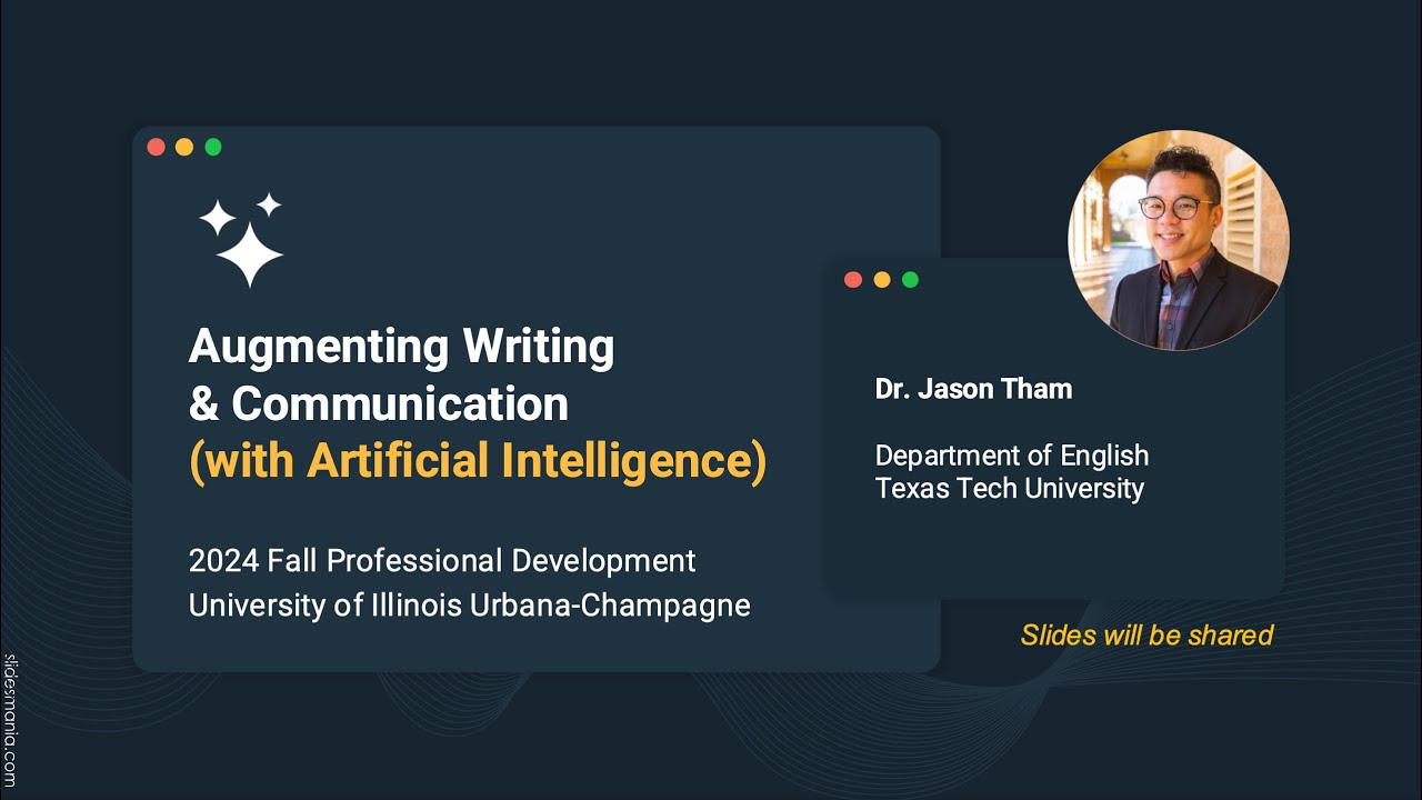 Jason Tham on Augmenting Writing (September 2024, University of Illinois Urbana-Champaign)