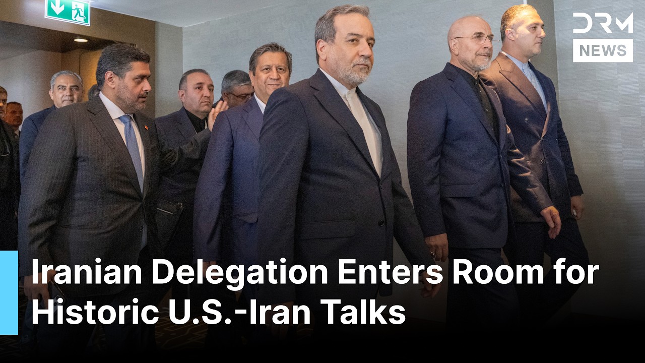 Iranian Delegation (Araqchi, Ghalibaf) Arrives at Lake Lucerne Summit With Mohsin Naqvi | AC1G