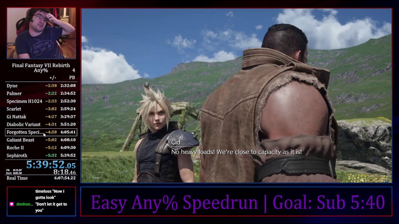 FF7 Rebirth Speedrun | PC Any%
