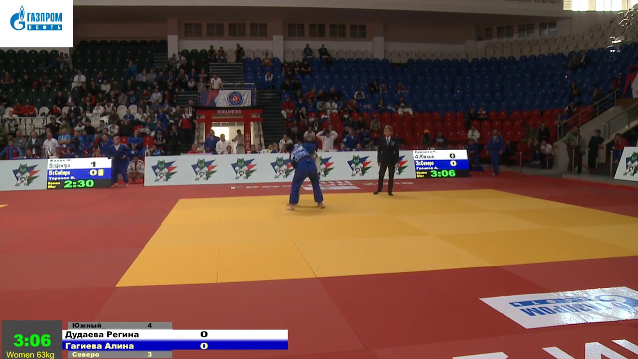 63 kg Дудаева Р Гагиева А 13 10 2018 Т4 ЧЕМПИОНАТ РОССИИ ПО ДЗЮДО, ГРОЗНЫЙ 2018