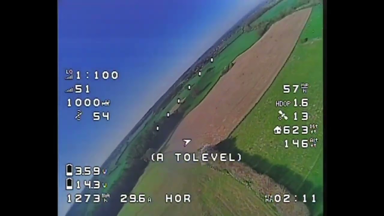Fixed Wing: AtomRC Dolphin, First flight after crash!!!!!