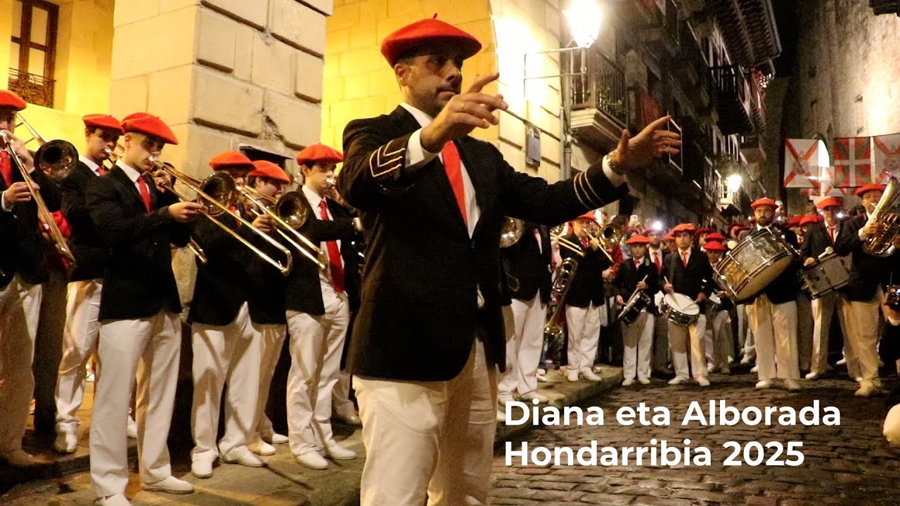 Alborada y Diana - Alarde Hondarribia 2025 | Txingudi Online