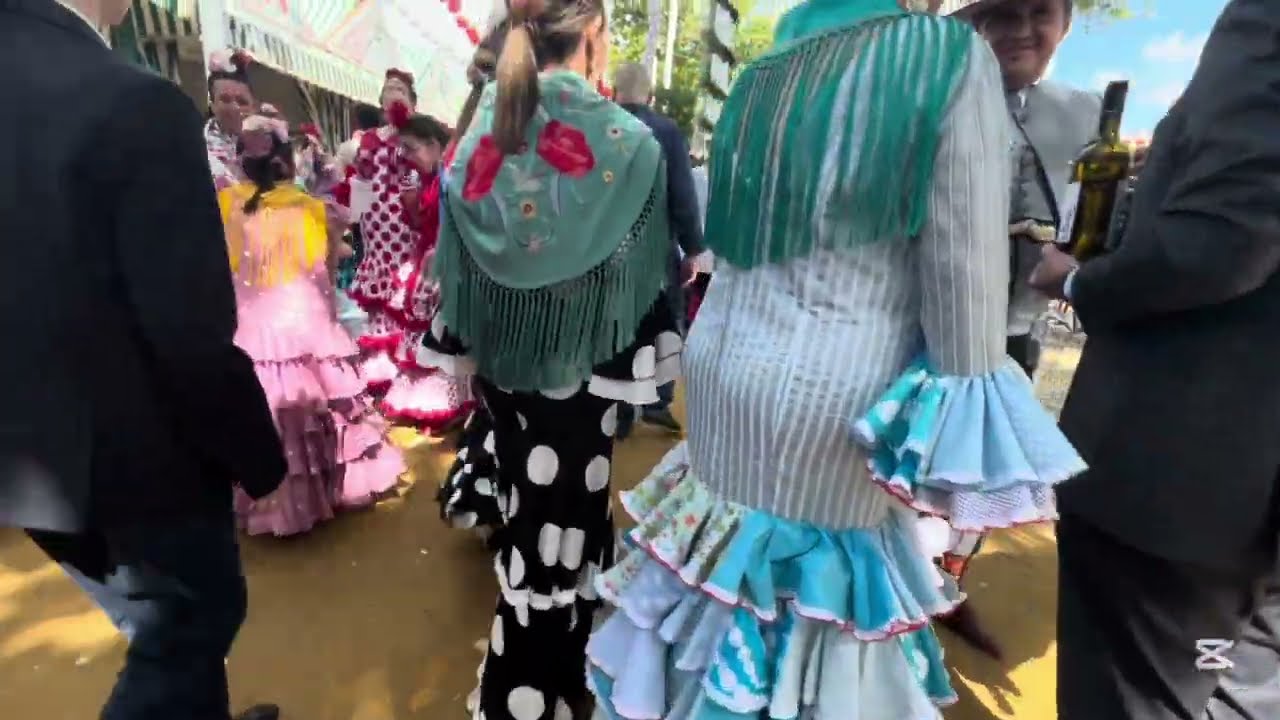 The most awaited big event of Sevilla | Feria de Sevilla  2025 💃 #feriadesevilla2025