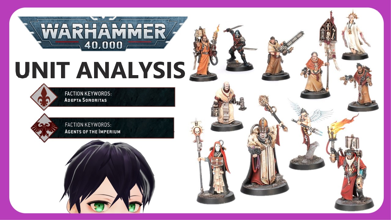 Sanctifiers Datasheet(s) revealed! How to use them in Warhammer 40,000