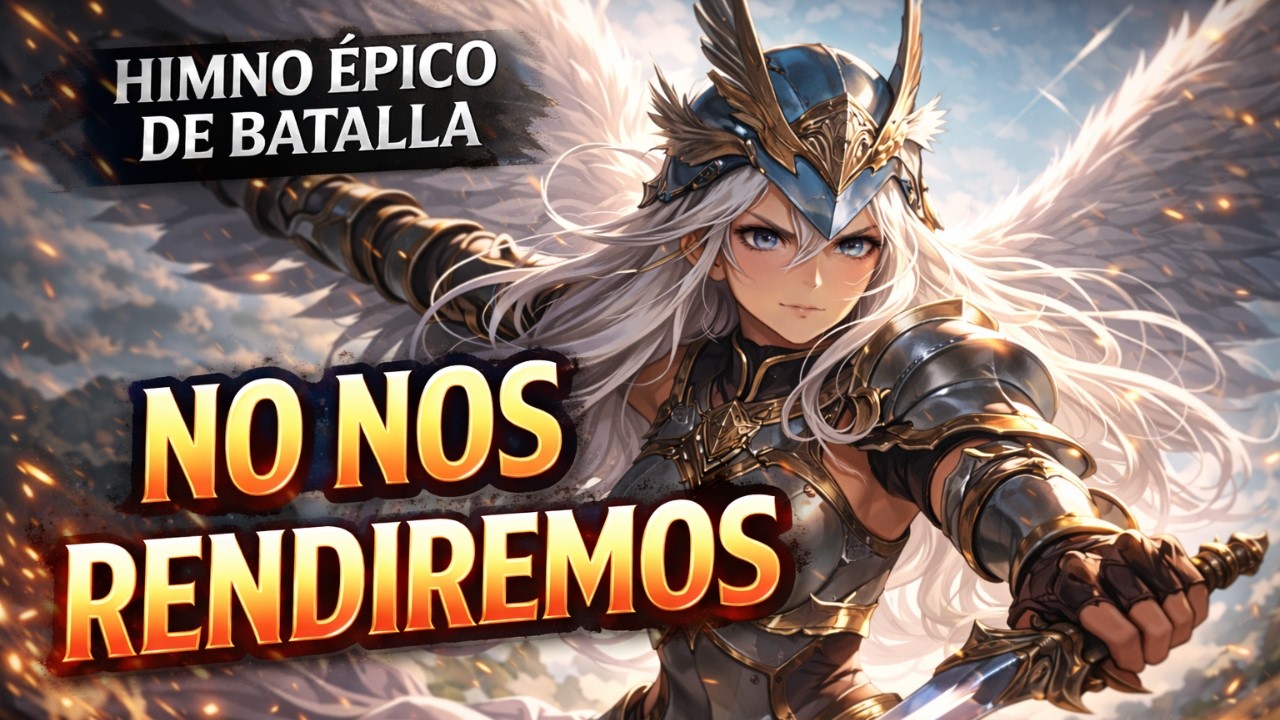 NO NOS RENDIREMOS ⚔️ | Himno Épico de Batalla (Rock Cinemático)