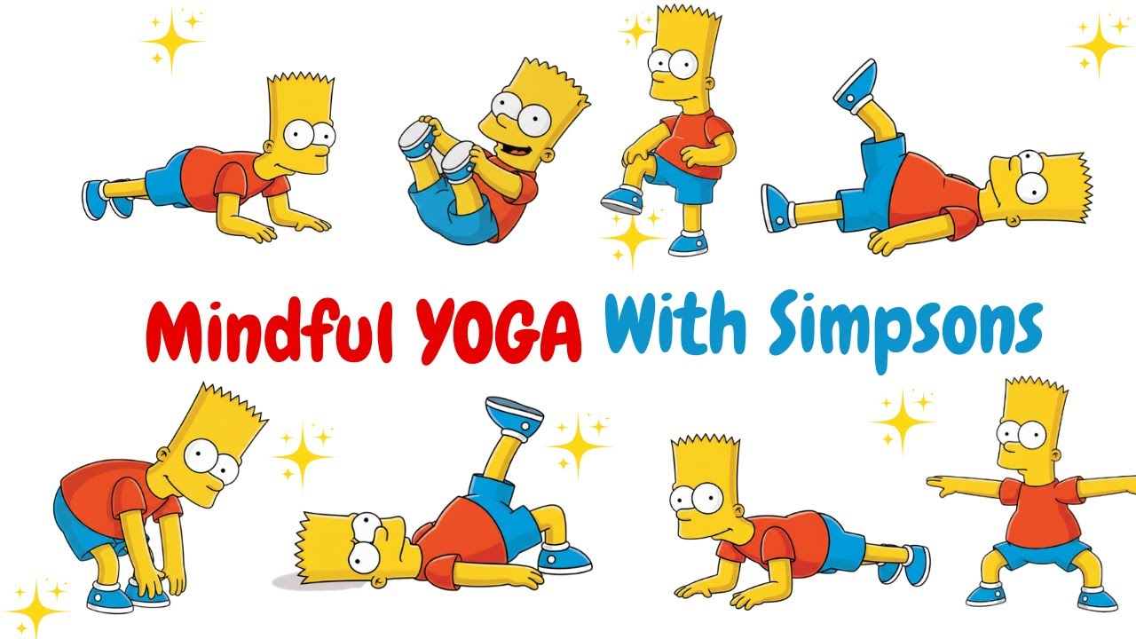 Mindful Yoga With Simpsons  | Yoga for Deep Relaxation | Yoga For Body Toning  | Leshi Yoga