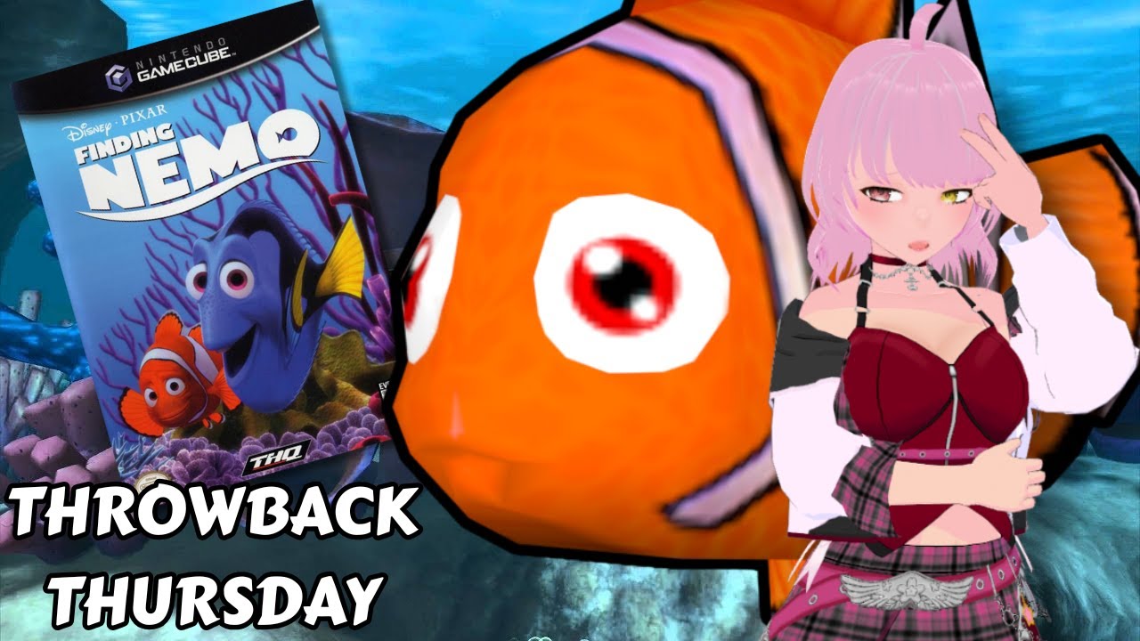 Throwback Thursdays: Finding Nemo #gaming #retro #vtuber #envtuber #gamecube #nintendo #disney