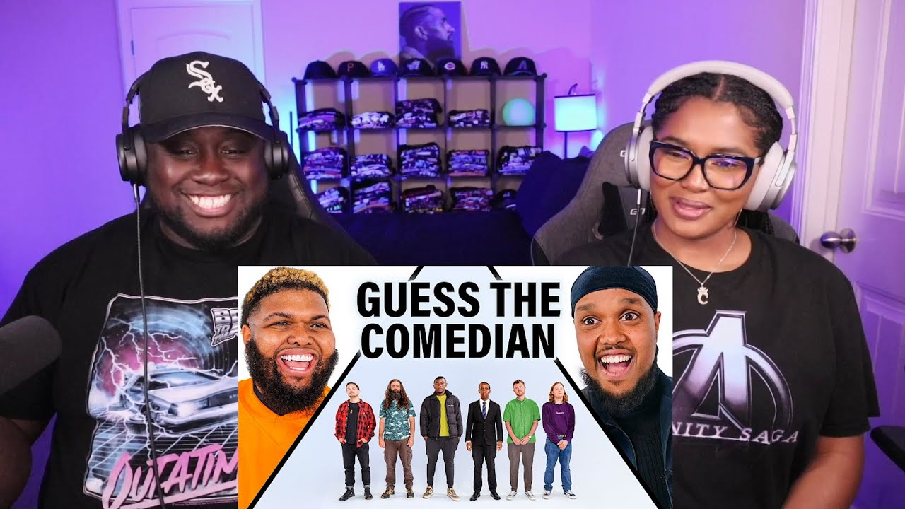 Kidd and Cee Reacts To GUESS THE COMEDIAN FT DRUSKI