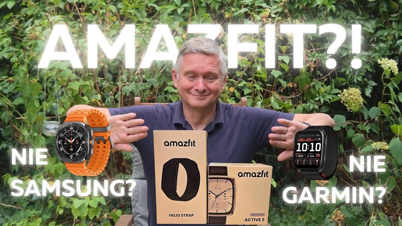 Dlaczego Amazfit Active 2 i Helio Strap a nie Garmin ani Samsung?