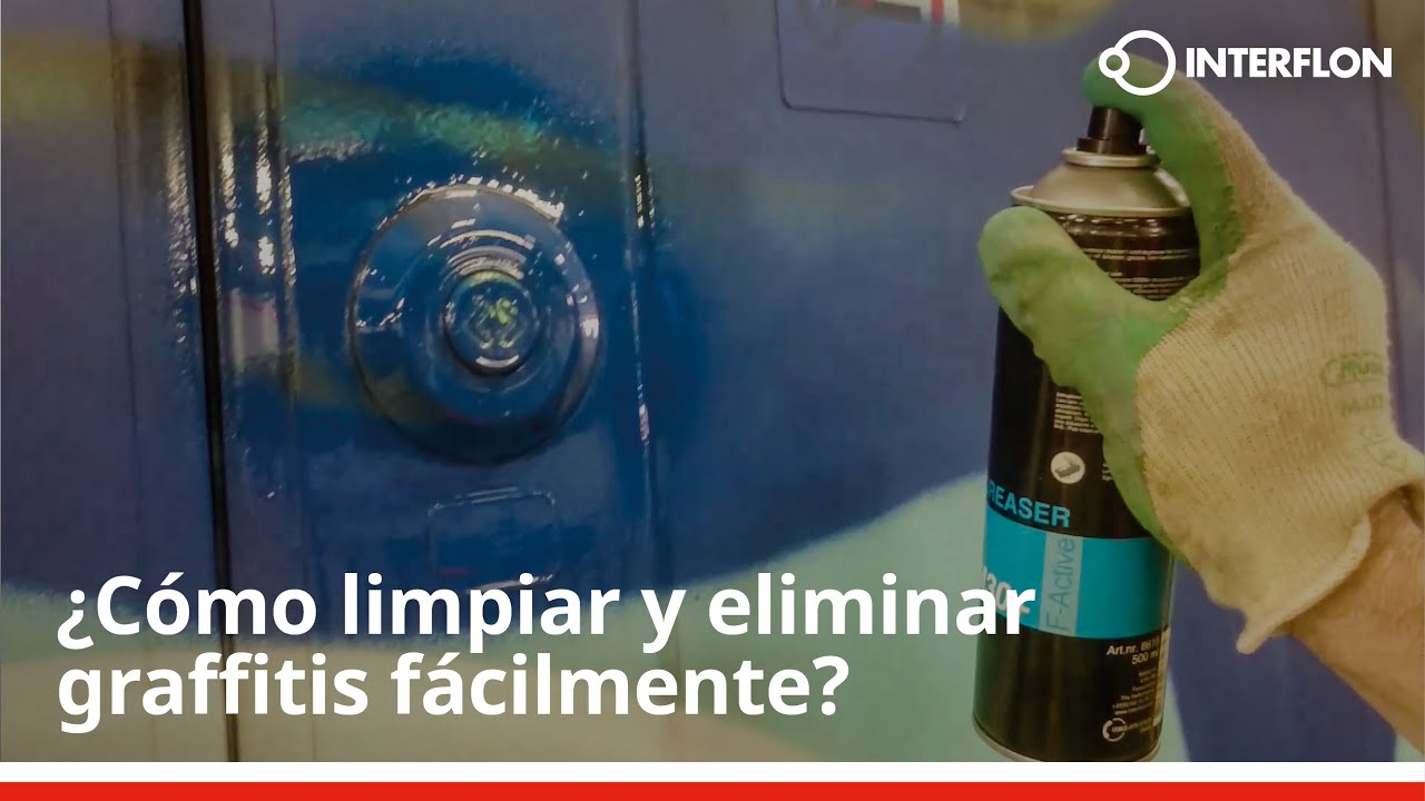 ¿Cómo limpiar y eliminar graffitis fácilmente?