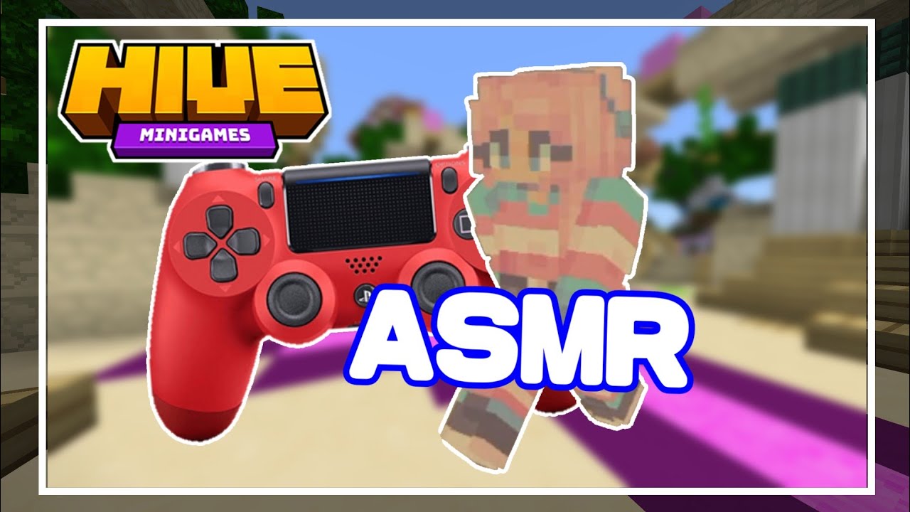 Controller Sounds ASMR | Minecraft Hive Treasure Wars