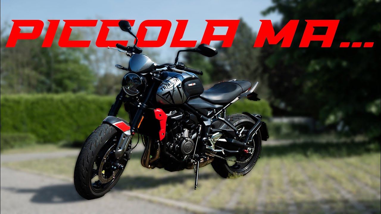 #4 Test Ride - Triumph Trident 660: Una bicicletta a tre cilindri
