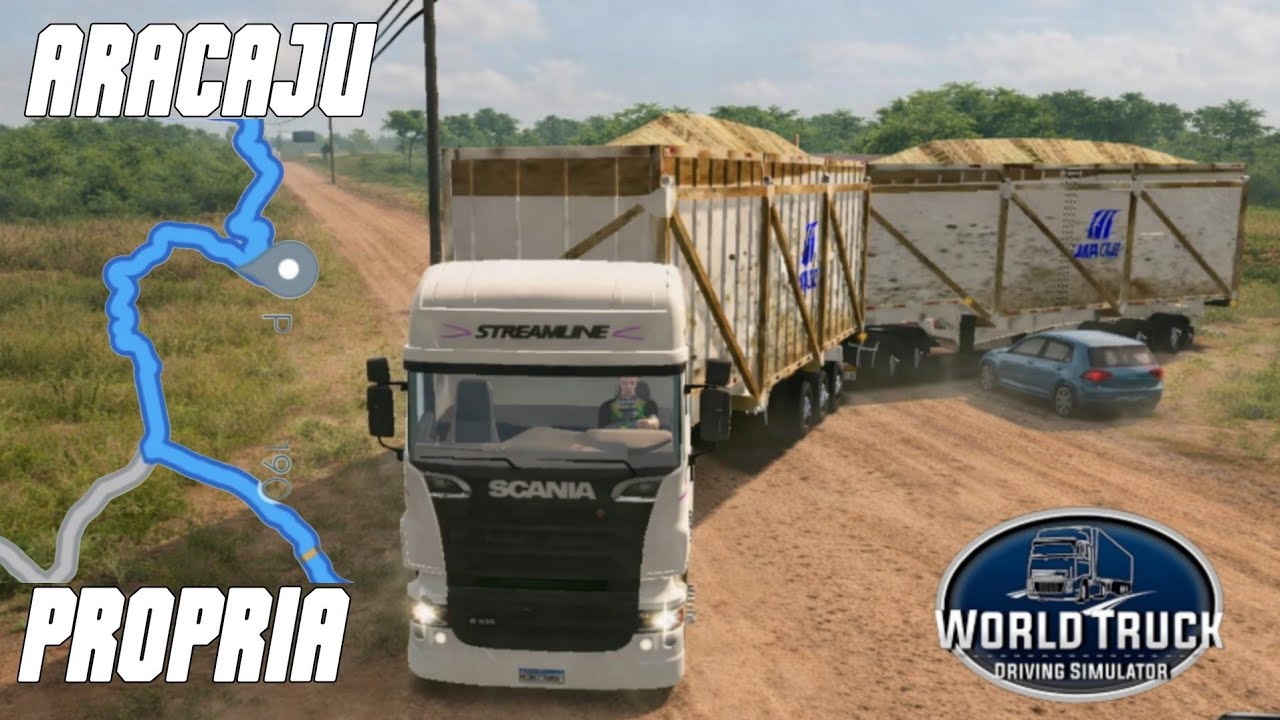 WTDS #375 - TRANSPORTE DE CANA PICADA DE ARACAJÚ PARA A CIDADE DE PROPRIÁ - EMPRESA IMPRENSADA 