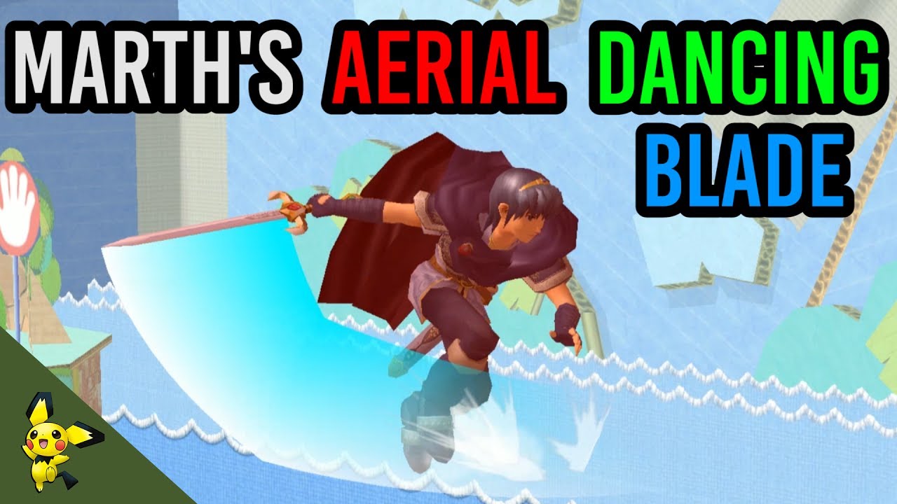 How Marth's Aerial Dancing Blade Works - Super Smash Bros. Melee