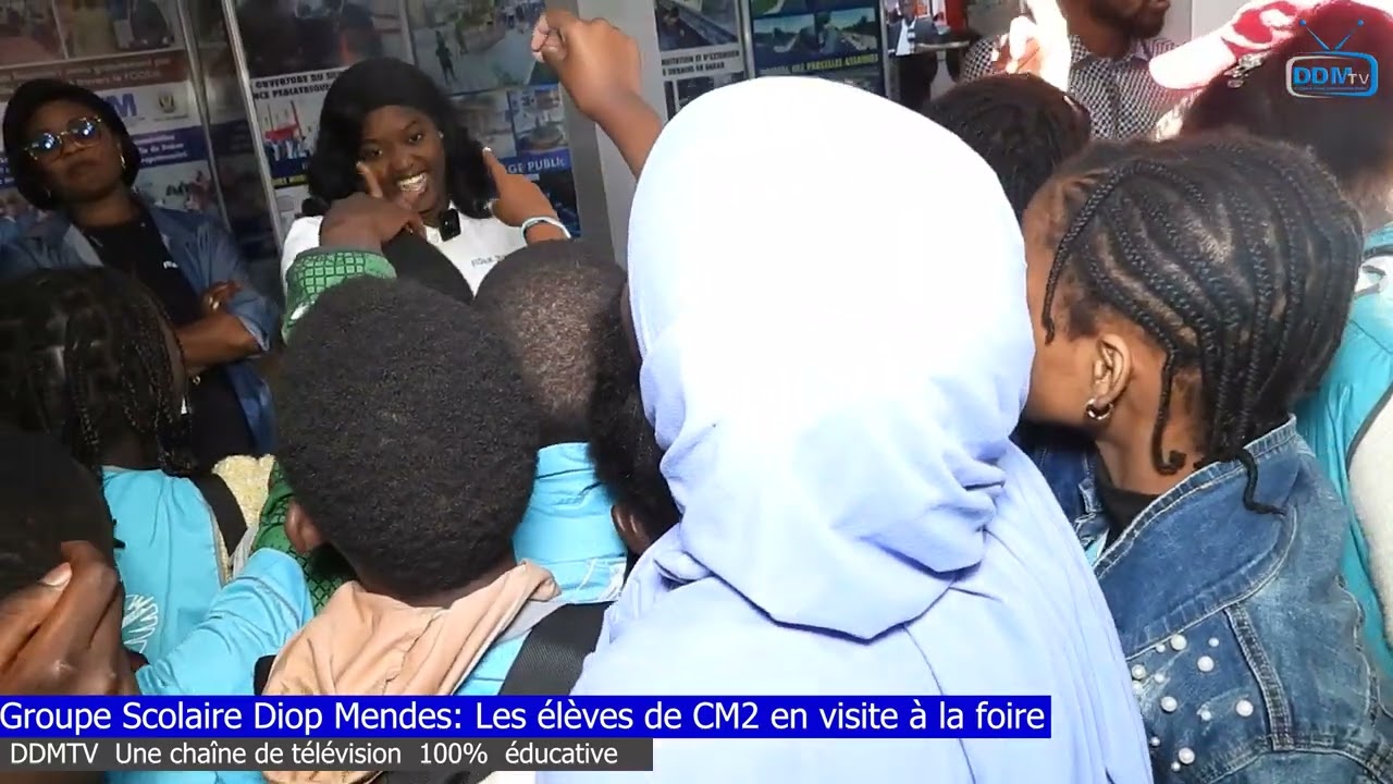 Groupe Scolaire Diop Mendes: Les élèves de CM2 en visite à la foire 2025